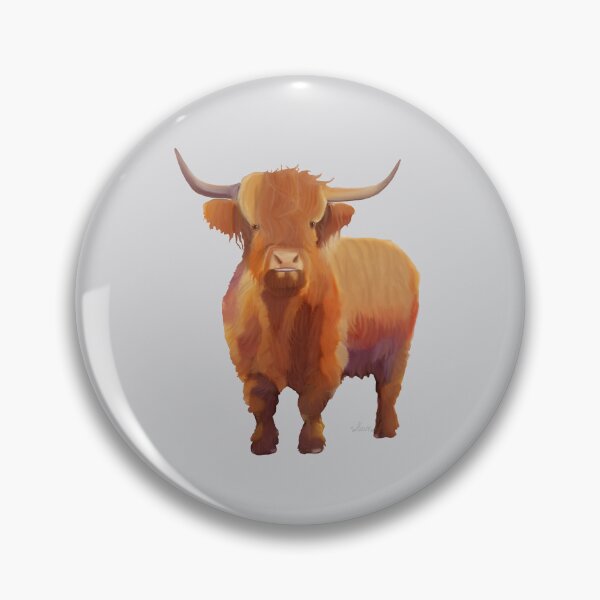 Item preview, Highland Cow 121723 designed and sold by mandalafractal.