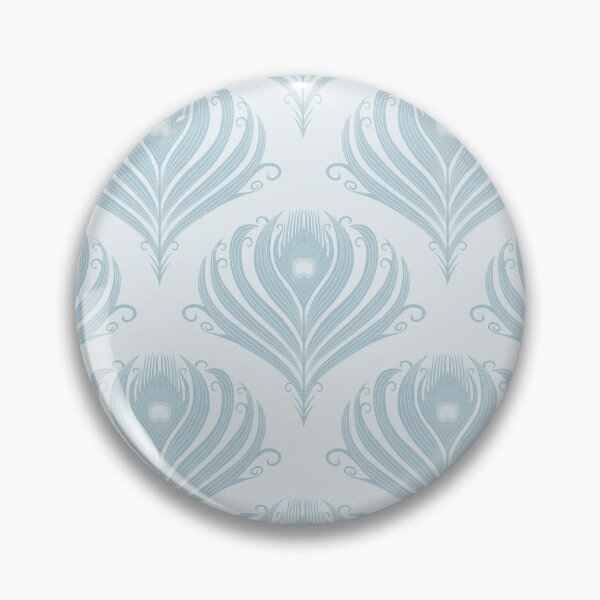 Item preview, Feather Fancy 1- Pastel Blue designed and sold by Carina Parry Studios.