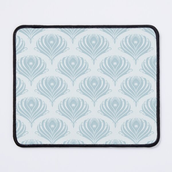 Item preview, Feather Fancy 1- Pastel Blue designed and sold by Carina Parry Studios.