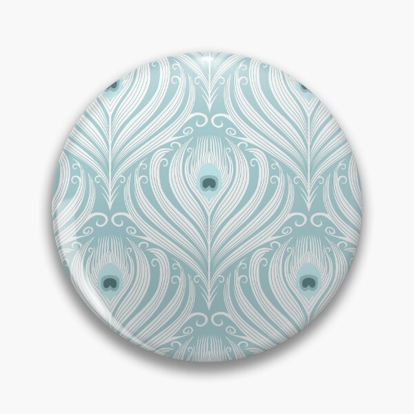 Item preview, Feather Fancy 2 - Pastel Blue designed and sold by Carina Parry Studios.