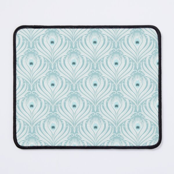 Item preview, Feather Fancy 2 - Pastel Blue designed and sold by Carina Parry Studios.