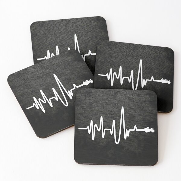 Item preview, Guitar Pulse Music Lover Artwork designed and sold by inkArtistryfine.
