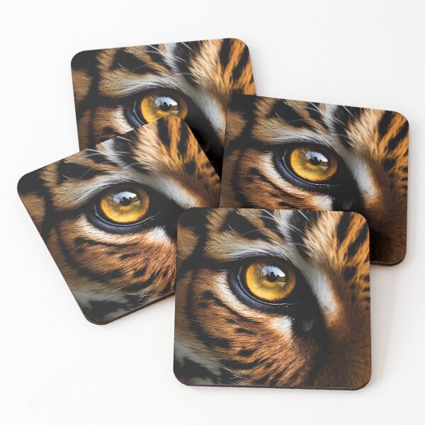 Item preview, Stunning closeup photo of a tigers eye designed and sold by dcrc.