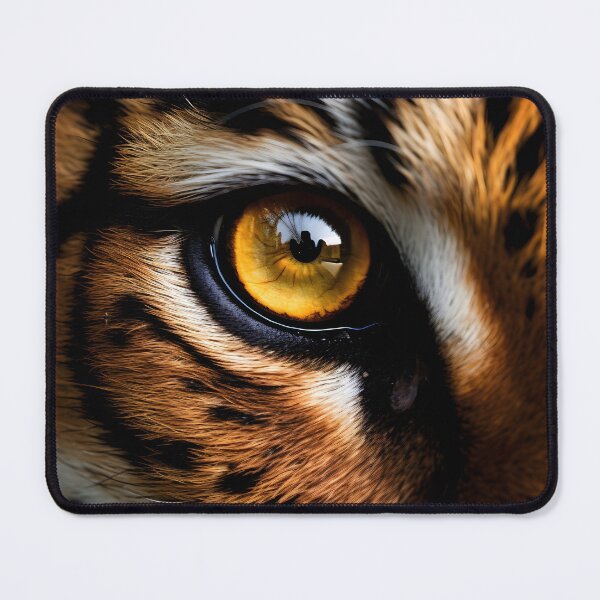 Item preview, Stunning closeup photo of a tigers eye designed and sold by dcrc.