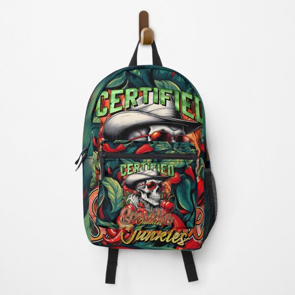 Item preview, Certified Scoville Junkies: Skulls Grinning Through the Habanero Haze designed and sold by SuriyaArts.