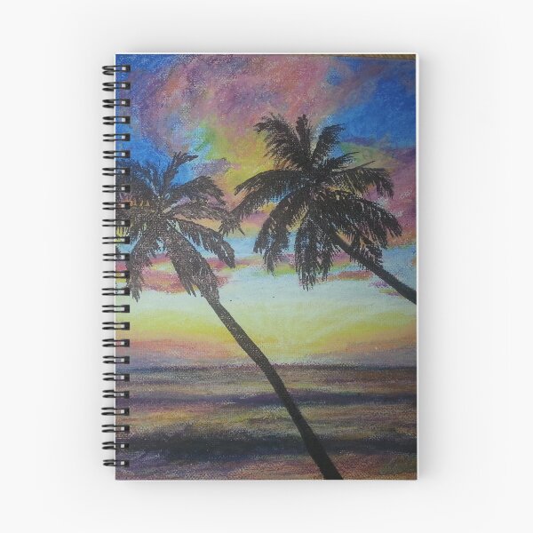 Item preview, Palm trees at sunset designed and sold by Camille-Yasmin.