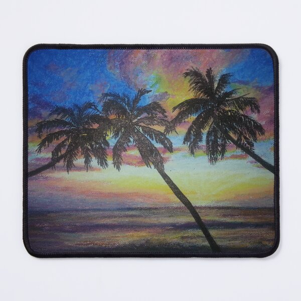 Item preview, Palm trees at sunset designed and sold by Camille-Yasmin.