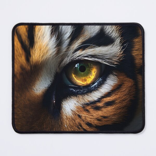 Item preview, Stunning closeup photo of a tigers eye designed and sold by dcrc.