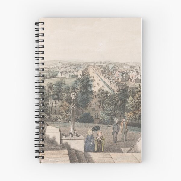 Item preview, Vintage Pictorial Map of Washington DC (1849) designed and sold by BravuraMedia.