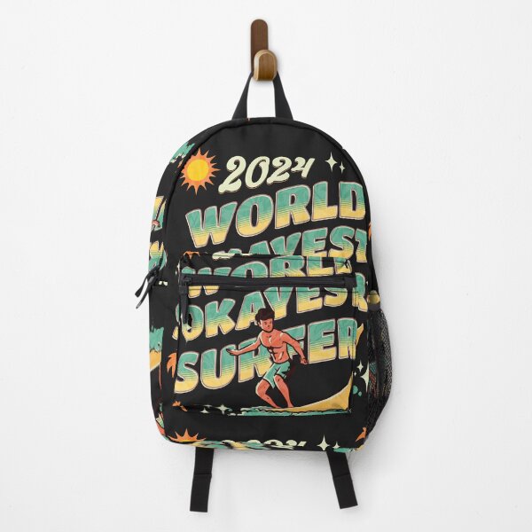Item preview, World's Okayest Surfer -Skilled Surfer with Humorous Twist 2024 designed and sold by johnharry3.