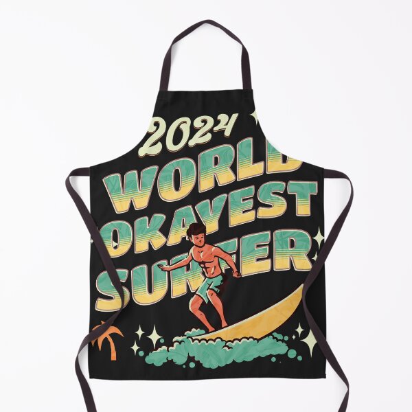 Item preview, World's Okayest Surfer -Skilled Surfer with Humorous Twist 2024 designed and sold by johnharry3.