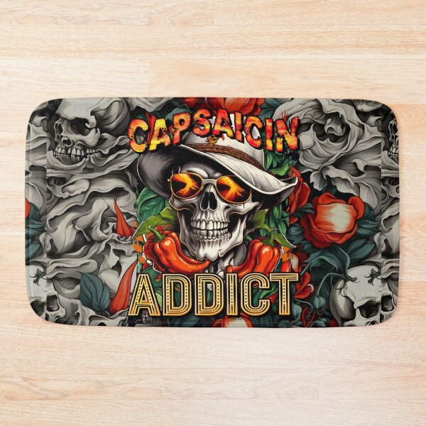 Item preview, Capsaisin Addict Sunglasses Can't Hide the Fire: Skull Cowboy Craves the Burn designed and sold by SuriyaArts.