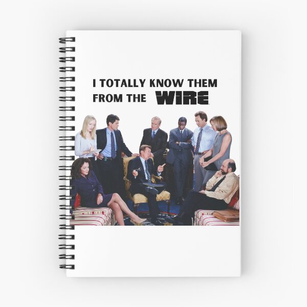 Item preview, Totally Know Them From The Wire designed and sold by StickyCinema.