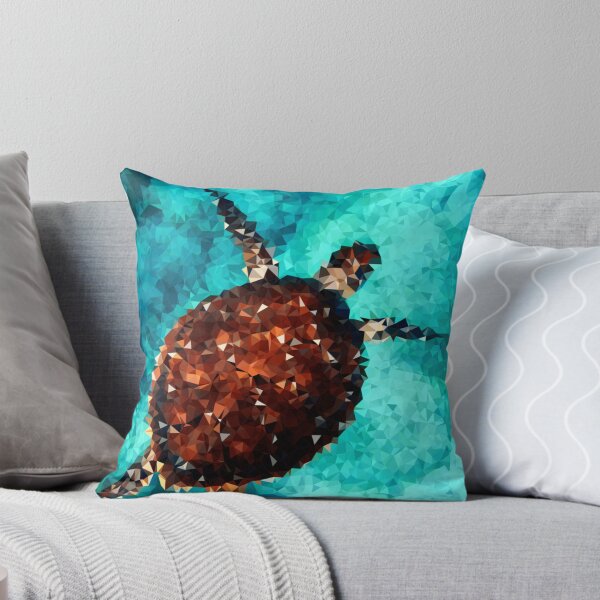 Item preview, Turtle Low Polygon Digital Low Poly Art designed and sold by SpiroJo.