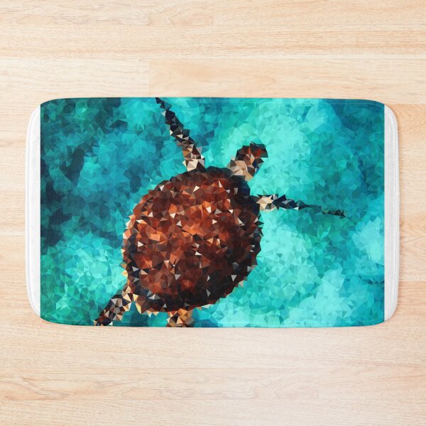Item preview, Turtle Low Polygon Digital Low Poly Art designed and sold by SpiroJo.