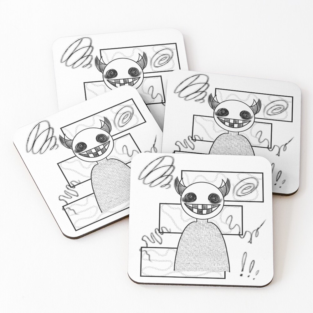 Item preview, Coasters (Set of 4) designed and sold by patcharapa2002.