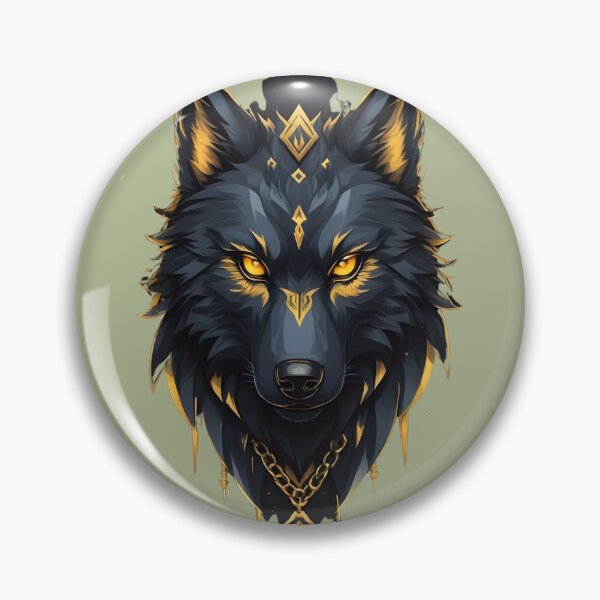 Artikelvorschau, „Fiery Fox: Angry Fox Logo mit goldenen Augen – Illustration“ entworfen und verkauft von ArtistKunal123.
