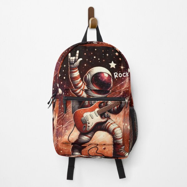 Item preview, Cosmic Rockstar Astronaut Guitarist designed and sold by inkArtistryfine.