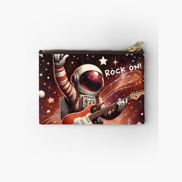 Item preview, Cosmic Rockstar Astronaut Guitarist designed and sold by inkArtistryfine.