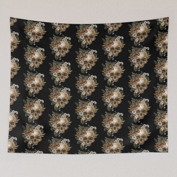 Item preview, Floral Skull Anatomical Design designed and sold by LionessLove.