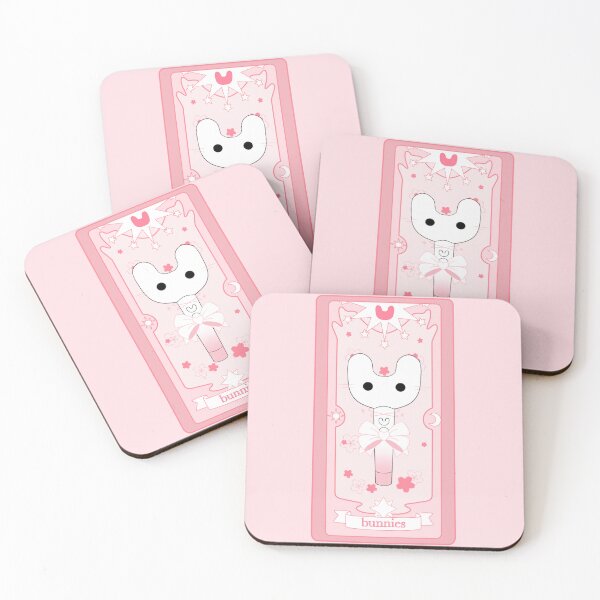 Item preview, New jeans Lightstick kawaii tarot card pink  designed and sold by Puuk.