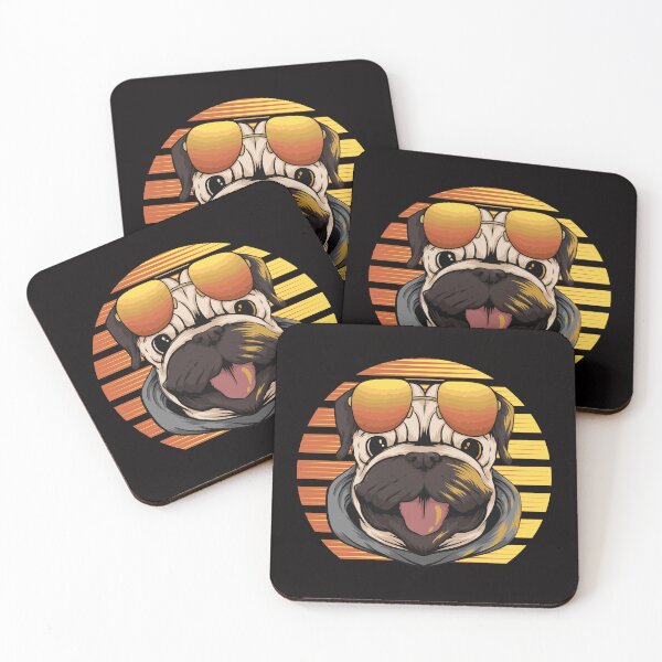Item preview, Pug Vector Art Inspired By Dog Breeds designed and sold by LionessLove.