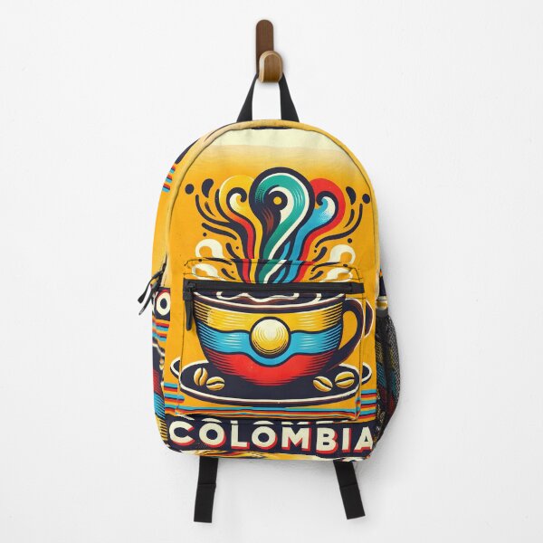 Item preview, Vibrant Colombian Coffee Art designed and sold by inkArtistryfine.