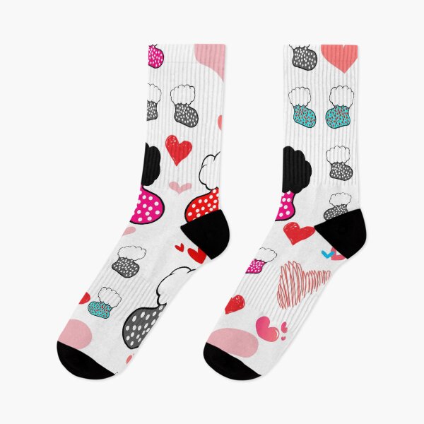 Item preview, Christmas socks  designed and sold by Shirley cute art .