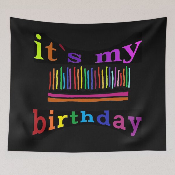 Item preview, its my birthday sign my backside please funny birthday  designed and sold by EunsooLee.