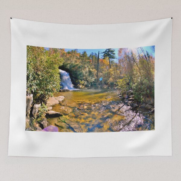 Item preview, Silver Run Falls Cashiers NC In Autumn designed and sold by LisaWootenPhoto.