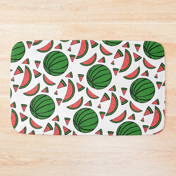Item preview, Watermelons in slices and pieces pattern designed and sold by PixelMat.