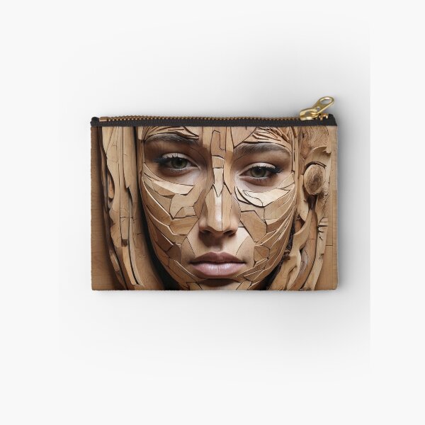 Item preview, A Wooden 3D Face designed and sold by PalettePetal.