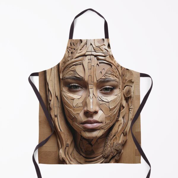 Item preview, A Wooden 3D Face designed and sold by PalettePetal.