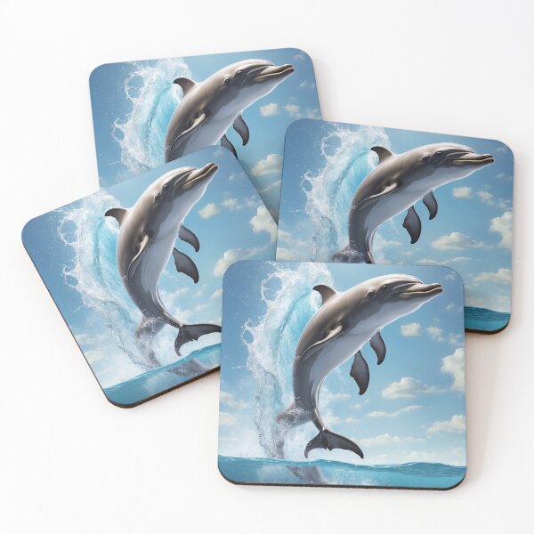 Item preview, A Playful Dolphin designed and sold by PalettePetal.