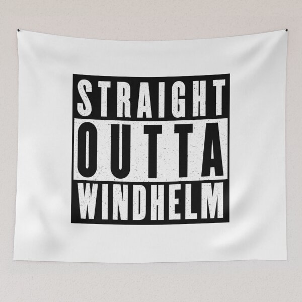 Item preview, Funny Skyrim Straight Outta Windhelm Design designed and sold by jmtees6.