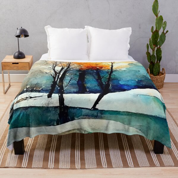 Item preview, Wineth - Abstract Winter Landscape (12/16) designed and sold by sabantha.