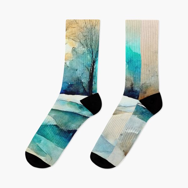 Item preview, Wineth - Abstract Winter Landscape (12/16) designed and sold by sabantha.
