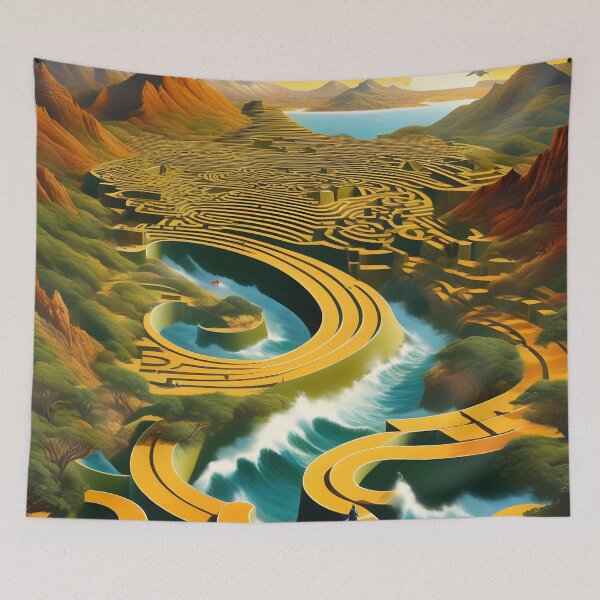 Item preview, Surreal Labyrinth  - Cool Art designed and sold by joejiing.