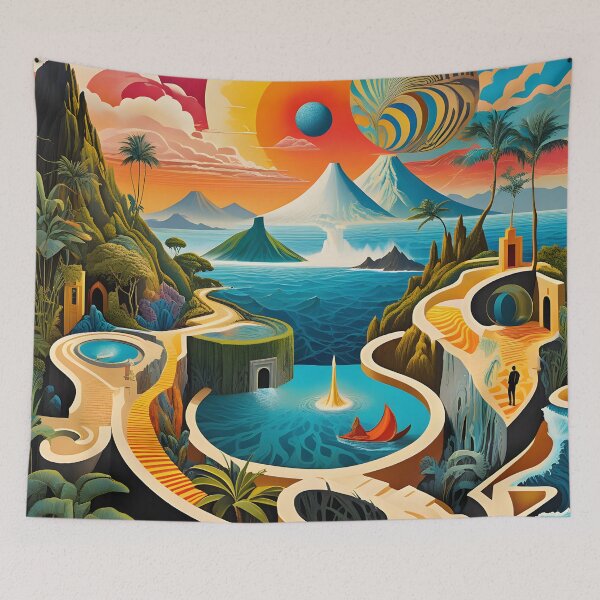 Item preview, Surreal Labyrinth  - Cool Art designed and sold by joejiing.