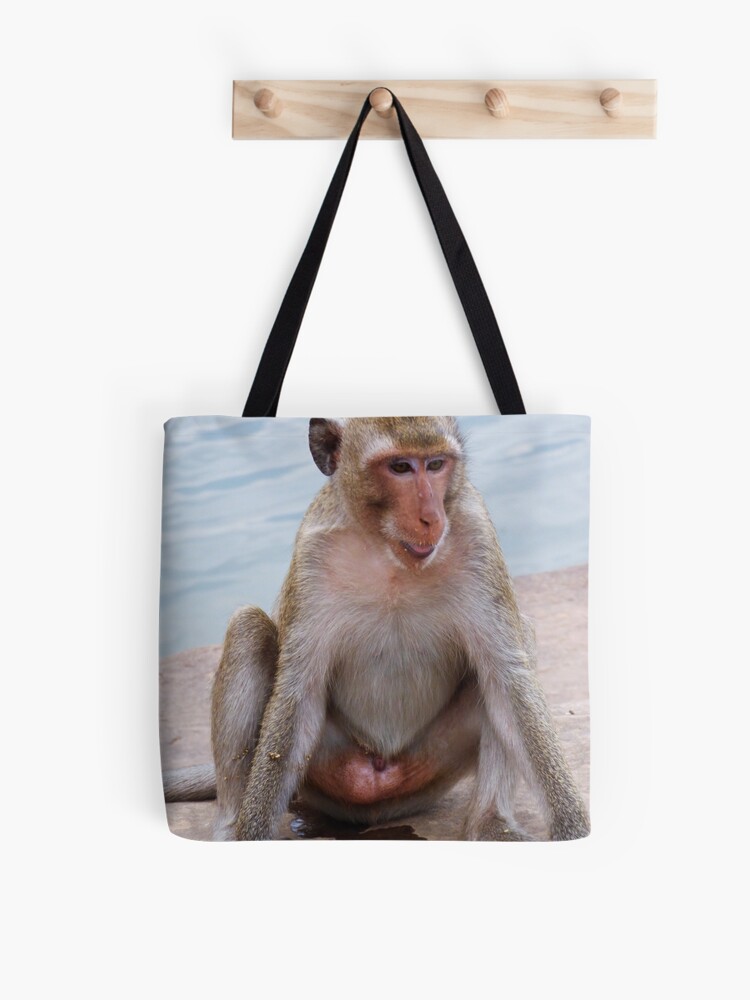 The Malaysian Macaque Medium Tote Bag