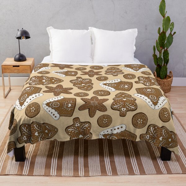 Item preview, Gingerbread Cookies: Christmas Baking - Brown Pattern designed and sold by rnmarts.