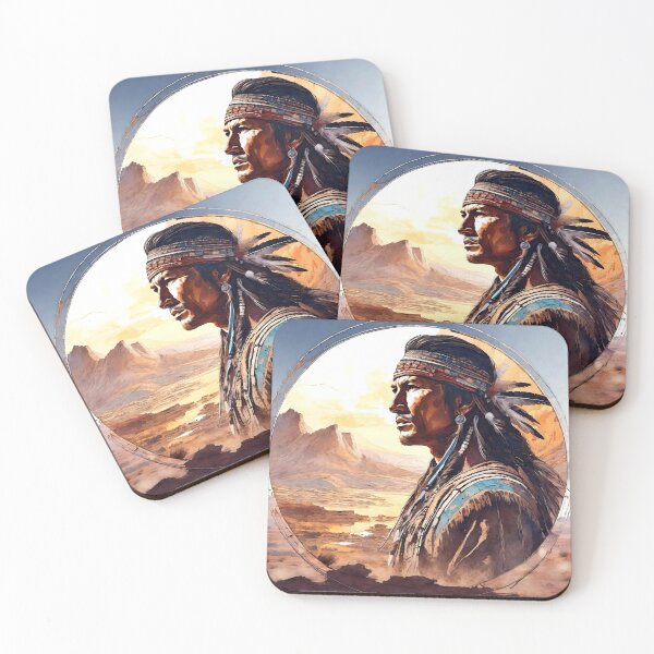 Item preview, Winnetou, Indians, landscape, sunrise designed and sold by theherbst131313.