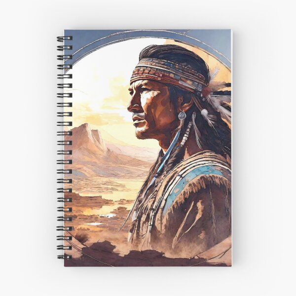 Item preview, Winnetou, Indians, landscape, sunrise designed and sold by theherbst131313.