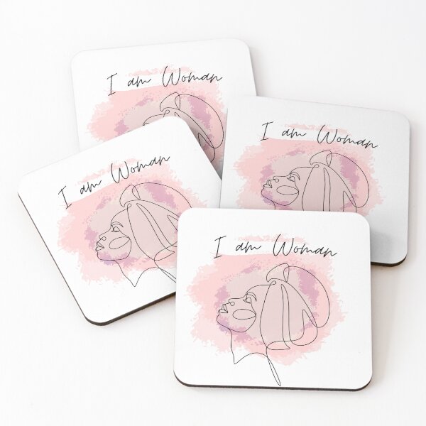 Item preview, I am Woman | Empowerment | Female Energy | Feminist designed and sold by FaelynDesigns.