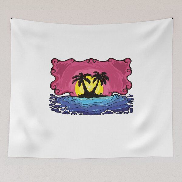 Item preview, retro style beach designed and sold by sendalunar.