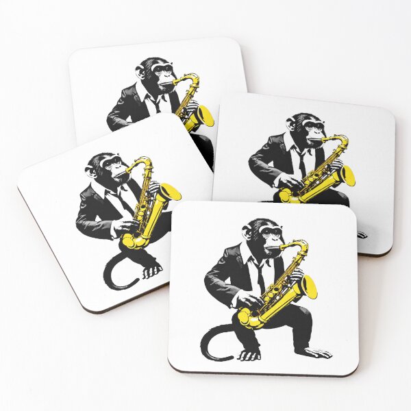 Item preview, Musician Animals Orchestra Monkey designed and sold by joyfulcow.