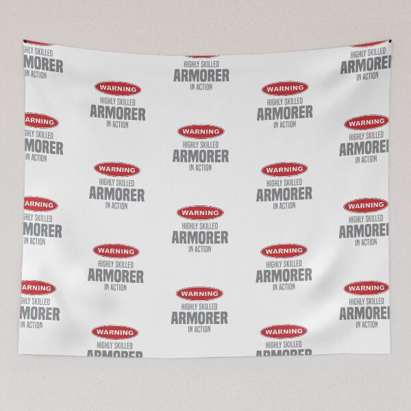 Item preview, Highly Skilled Armorer in Action designed and sold by NermilioDesigns.