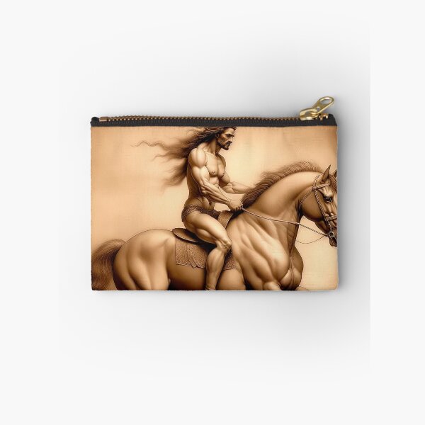 Item preview, A Barbarian Riding A Horse designed and sold by LanaGustavsson.