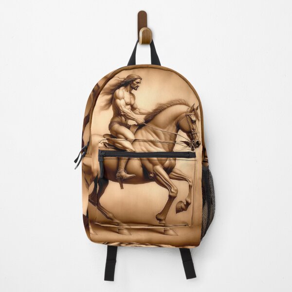Item preview, A Barbarian Riding A Horse designed and sold by LanaGustavsson.
