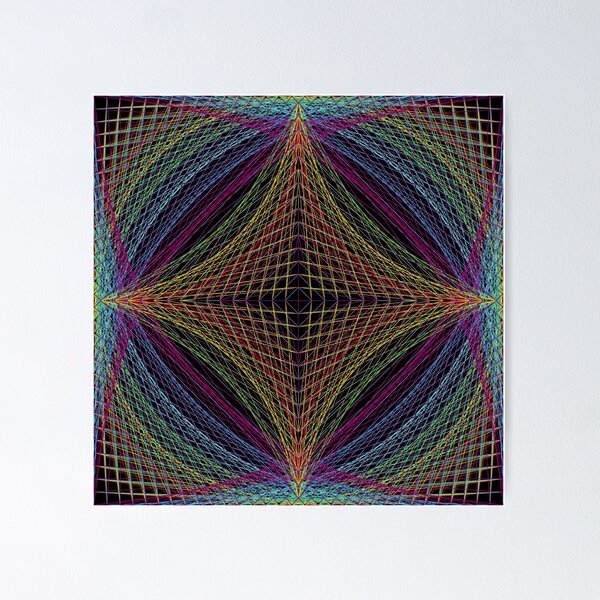 Item preview, Rectangular Pattern #4 Morph C [13396-PBCGYR-BB] designed and sold by LottMultimedia.